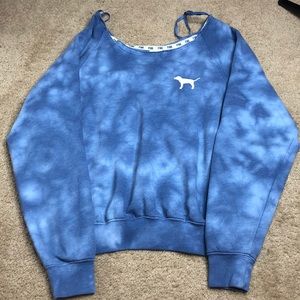 Off the shoulder sweatshirt